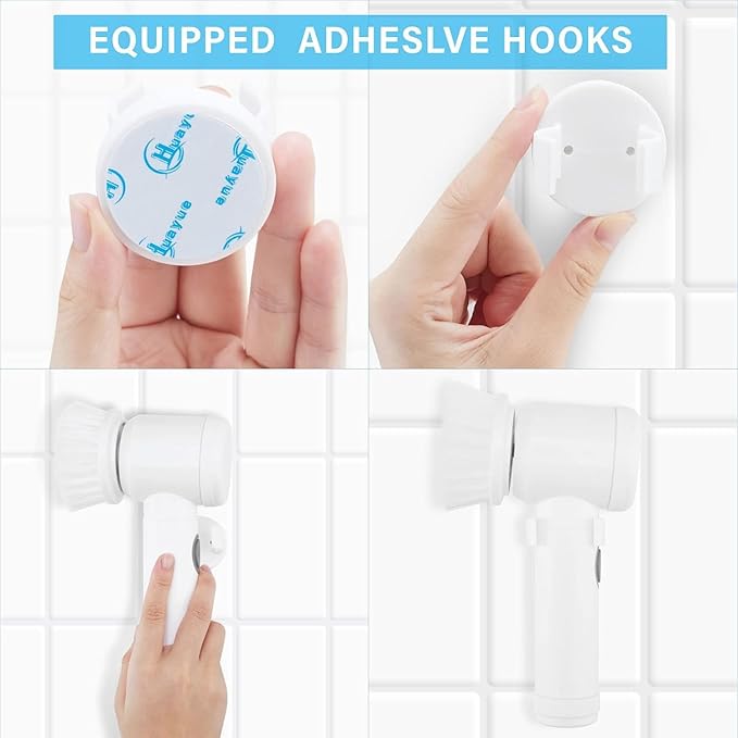 Electric Cleaning Brush 5-in-1 ⚡