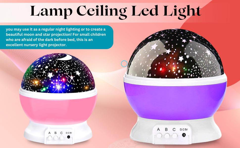 Star Light Rotating Projector