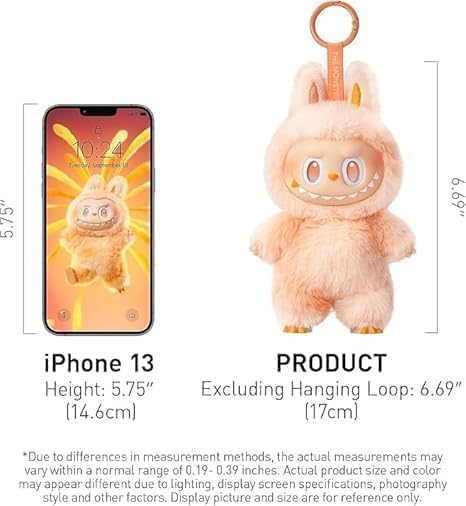 Labubu Doll Collectible Toy (Random Color - 1 Pc)