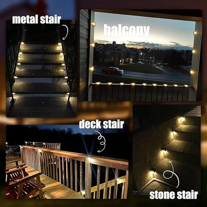 🌞 Step Solar Light Outdoor – Pack of 4