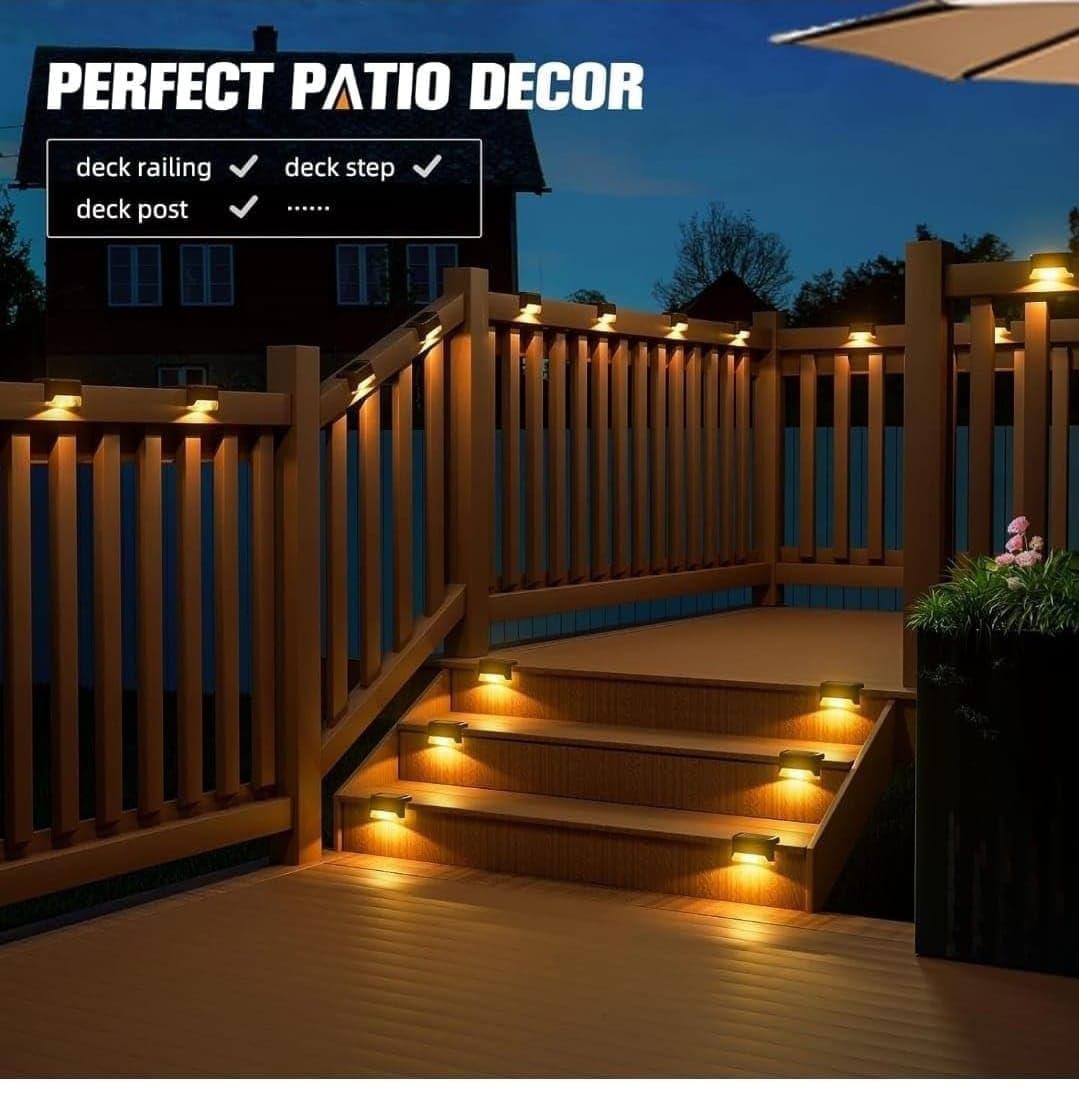 🌞 Step Solar Light Outdoor – Pack of 4