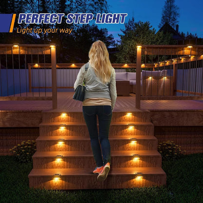 🌞 Step Solar Light Outdoor – Pack of 4